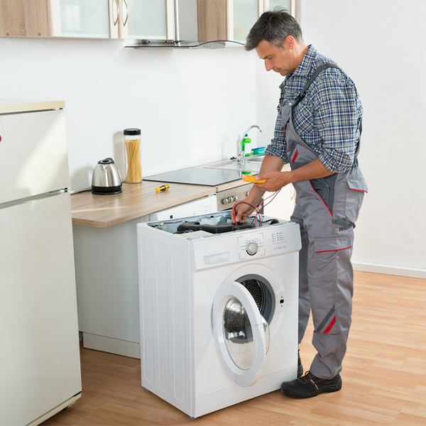 can you walk me through the steps of troubleshooting my washer issue in Rancho Santa Fe California